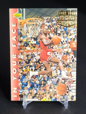 Michael Jordan - 1992-93 Upper Deck #453 (1987, 1988 dos veces campeón) Foto 1 de 2