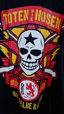 Ultra Rares XL EVENT T-Shirt DIE TOTEN HOSEN "Rot Gelbe Nacht" DEG 01.09.2013! - Bild 1 von 4