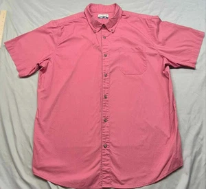 Magellan Weekday Warrior Classic Fit Herren Outdoor Rosa Kurzarm Hemd Gr. XL - Bild 1 von 13