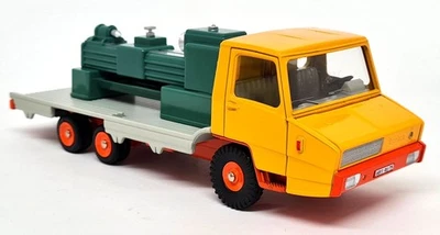 Atlas Dinky Toys - 569P Berliet Stradair con torno carga camión modelo fundido a presión Foto 1 de 4
