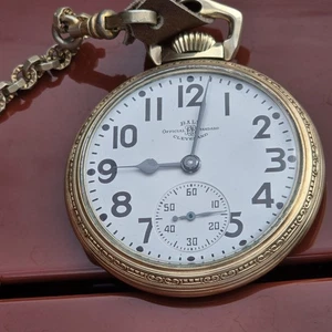 Reloj de bolsillo Ball (Hamilton) 1951 999B, 16s, 21 joyas, grado Railriad para hombre - Imagen 1 de 13