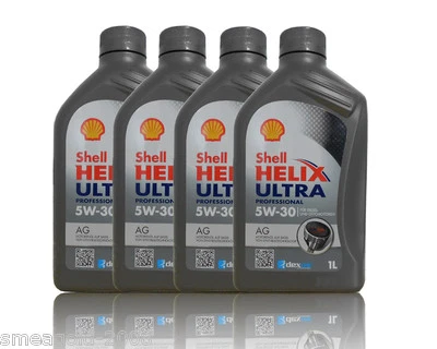 Shell Helix Ultra Professional AG 5W30 4x1 Liter  Opel GM Dexos2 Motoröl - Bild 1 von 3