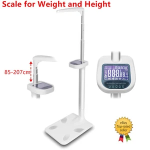 Scale for Weight and Height for Measuring Weight, Height, Obesity, BMI and More - Picture 1 of 12