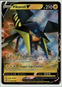 (SWSH03-060) Tarjeta Pokémon Darkness Ablaze # 60 Vikavolt V (UR) - Imagen 1 de 1