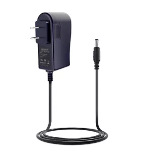 Cable cargador adaptador de CA a CC 5V 1.2A 1200mA 5.5 mm * enchufe de barril de pared de 2.1 mm - Imagen 1 de 3