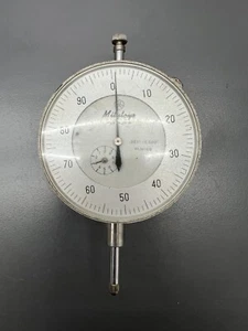 (V) VINTAGE MITUTOYO NO. 3416 LARGE FACE DIAL INDICATOR .001" - 1" - JAPAN - Picture 1 of 5
