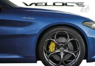 STEMMA SIGLA LOGO VELOCE CROMATO ALFA ROMEO GIULIA 2016 ORIGINALE OE 50544414 - Immagine 1 di 4