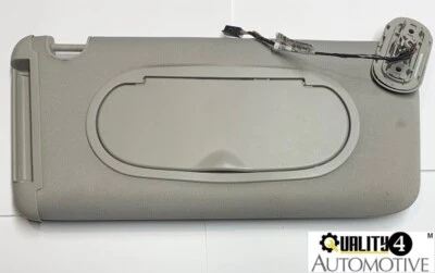 Pontiac G6 Chevy Malibu 2005-2010 lado del pasajero gris parasol iluminado derecho OEM Foto 1 de 3