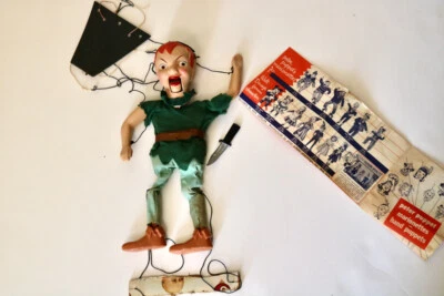 Marioneta Peter Pan Peter Playthings 1955 Walt Disney Foto 1 de 4