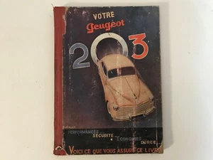 collection votre voiture revue technique peugeot 203 5ieme edition - Picture 1 of 3