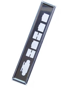 OEM I/O Shield For Intel S2600CW2R Half height Motherboard Backplate IO - Photo 1/4