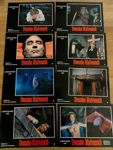 Fotosatz Horror DRACULAS BLUTRAUSCH Christopher Lee - Picture 1 of 1