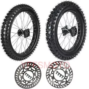 70/100-19 90/100-16 Wheel Rim Tire Disc Rotor for CRF100 Motocross Apollo SSR CR - Picture 1 of 20
