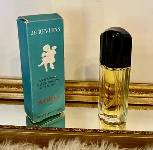 NIB Vintage Worth Je Reviens Eau de Spray Cologne Toilet 30ml 1 oz - Picture 1 of 6