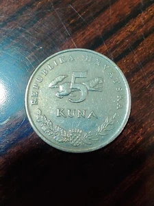 5 Kuna 1994 UNC / Solo 4000 esemplari - Foto 1 di 2