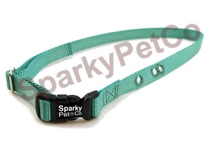 Collares de corteza de repuesto compatibles con Sparky Pet Co IF 3/4" BC103, verde azulado - Imagen 1 de 3