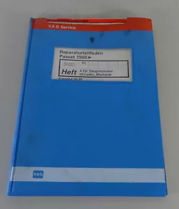 Manual de Taller VW Passat B3 4 Cil. Motor de Inyección G-Lader Stand 09/1995 - Imagen 1 de 2