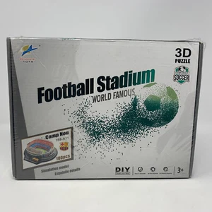 Nou Camp Stadium(Spain)DIY 3D Jigsaw Puzzle World Soccer Football Stadium - Imagen 1 de 12