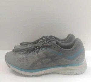 Asics Womens GT 1000 7 1012A030 Gray Running Shoes Lace Up Low Top Size 8.5 - Picture 1 of 11