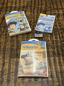 Vtech DISNEY PIXAR TOY STORY 3 Juego de Aprendizaje de Lectura y Kung Fu Panda 2 - NUEVO - Imagen 1 de 9