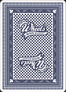 2009 Wheels Main Event Playing Cards Blue #QS Ryan Newman