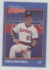 1989 Grand Slam Quad City Angels Dave Partrick #9
