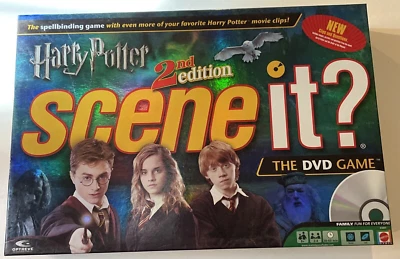 HARRY POTTER Scene It? 2nd Edition The DVD Game *100% COMPLETE* GREAT CONDITION - Image 1 of 2
