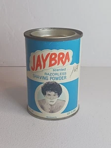 Vintage NOS Jaybra Scented Razorless Mild Shaving Powder 1/2 Lb Can New York, NY - Picture 1 of 3