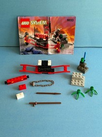 LEGO Ninja #6033 - Treasure Transport - Incomplete Sold As Is - See Description
