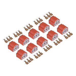 10Sets Car Ceramic H4 9003 Headlight Lamp Female Connector Plug Sockets Kit xg - Picture 1 of 4