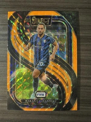 2024-25 Panini Select FIFA  Hakan Calhanoglu #135 Fluorescent Orange /125 - Image 1 of 3