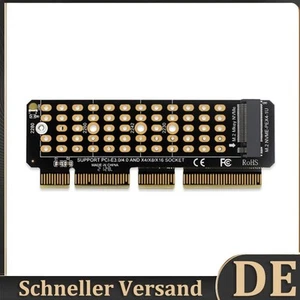 SSD M.2 NVME zu PCI-E 4.0 X4 Adapter PCI-Express X4/X8/X16 32 GB Erweiterungskar - Afbeelding 1 van 10