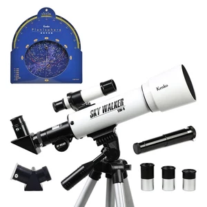 Kenko Astronomical Telescope SKY WALKER SW-0 Refractive type 50mm white Japan - Picture 1 of 8