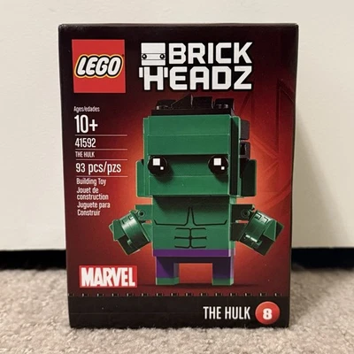 Lego 41592 Brickheadz Marvel The Hulk (NUEVO, retirado) Foto 1 de 4