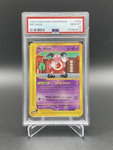 MR. Mime 95a 2003 Aquaplis PSA 10 GEM MT - Picture 1 of 2
