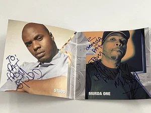 BAD WAYZ MURDA ONE STUDD SIGNED CD COVER TO SHORT IM BAD GUY - Bild 1 von 2