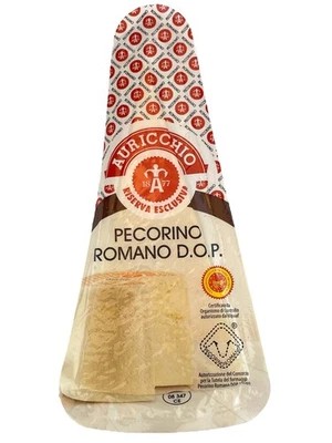 Pecorino Romano D.O.P. – Auricchio - Italienischer Hartkäse aus Schafsmilch - Bild 1 von 2