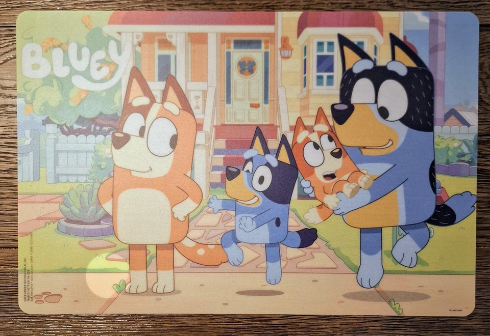 2 manteles de mesa para niños con tema de dibujos animados azules de Disney Foto 1 de 1