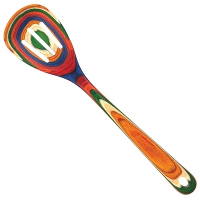 Cuchara de cocina ranurada de madera Baltique Marrakech Collection 12-1/2" segura Foto 1 de 4