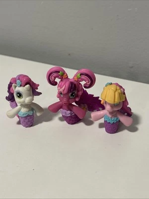 Lote de 3 Figuras Juguetes My Little Pony Sirenas My Little Mermaid Foto 1 de 2
