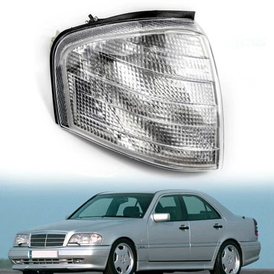 Fits Mercedes Benz C Class W202 94-00 Right Corner Lights Turn Signal Lamps 👌 Foto 1 de 4