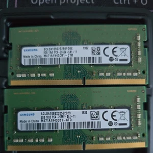 Samsung 16GB Kit SO-DIMM DDR4 PC4-2666V-SA1-11 - Picture 1 of 4