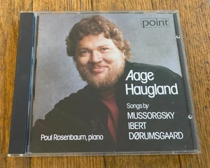 Aage Haugland Songs: Mussorgsky Ibert Dørumsgaard - Rosenbaum Point CD 1988 - Picture 1 of 3