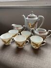 Japanese Gold Dragon Porcelain Coffee Set