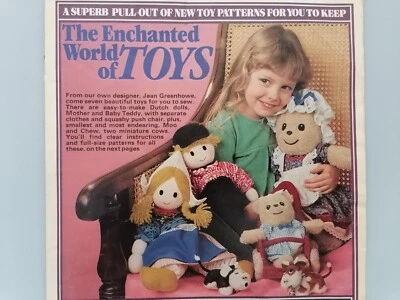 ENCHANTED WORLD OF TOYS (7), Jean Greenhowe design - Magazine Supplement - Image 1 of 4