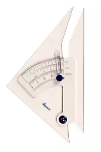 Adjustable Triangle, 6" Long, 1 Each - Picture 1 of 1