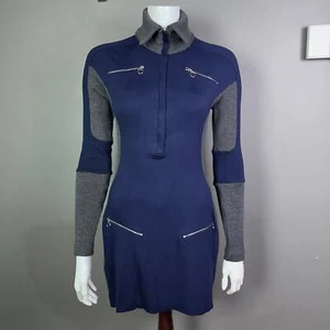 Lacoste dress medium sweater sporty tennis long sleeve streetwear - Picture 1 of 8