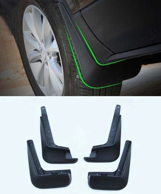 Guardabarros protector contra salpicaduras guardabarros para Toyota Corolla 2014-2018 sedán (4 piezas) Foto 1 de 4