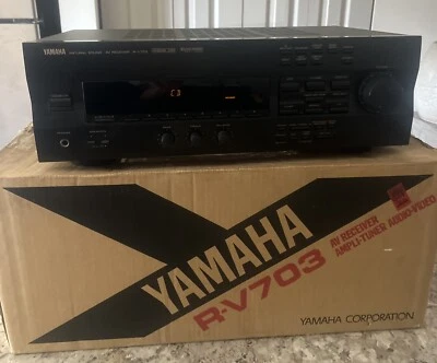 Yamaha R-V703 Natural Sound 220 Watt AV Receiver Multi Channel-Tested W/Box - Image 1 of 4