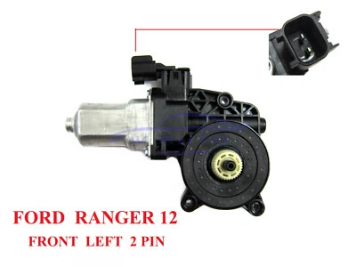 FRONT DOOR LEFT 2-PIN POWER WINDOW MOTOR FITS MAZDA BT-50 PRO BT50 2012 - 2020 - Image 1 of 4